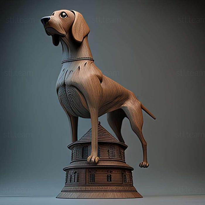 3D модель Московская сторожевая собака (STL)